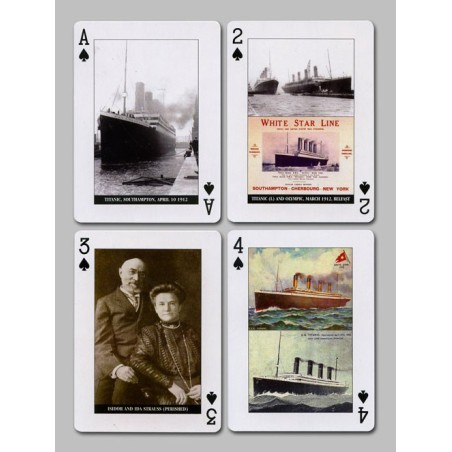 Cartes à jouer Titanic