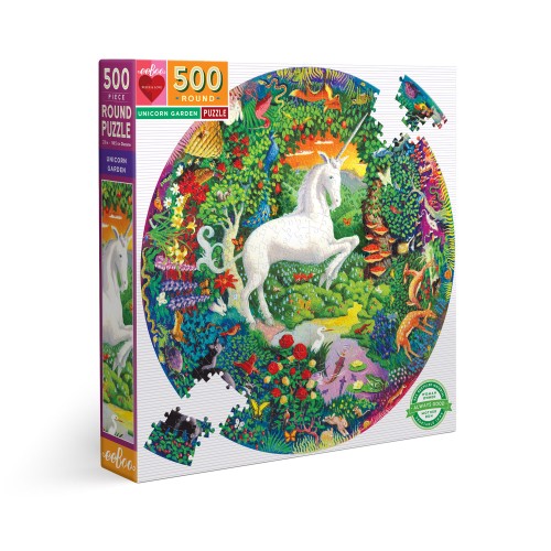 Puzzle 500 pices - Unicorn Garden