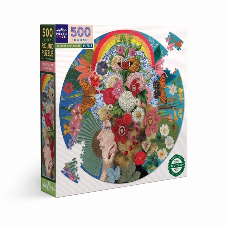 Puzzle 500 pices - Theatre Of Flowers