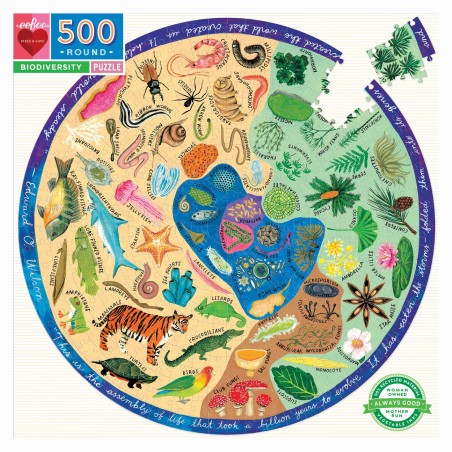 Puzzle 500 pices - Biodiversity