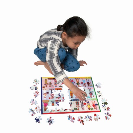 Puzzle 100 pices - Enfants Du Monde