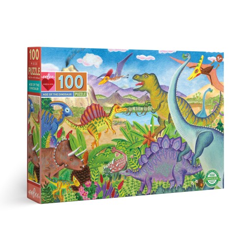 Puzzle 100 pices - Le Temps Des Dinosaures