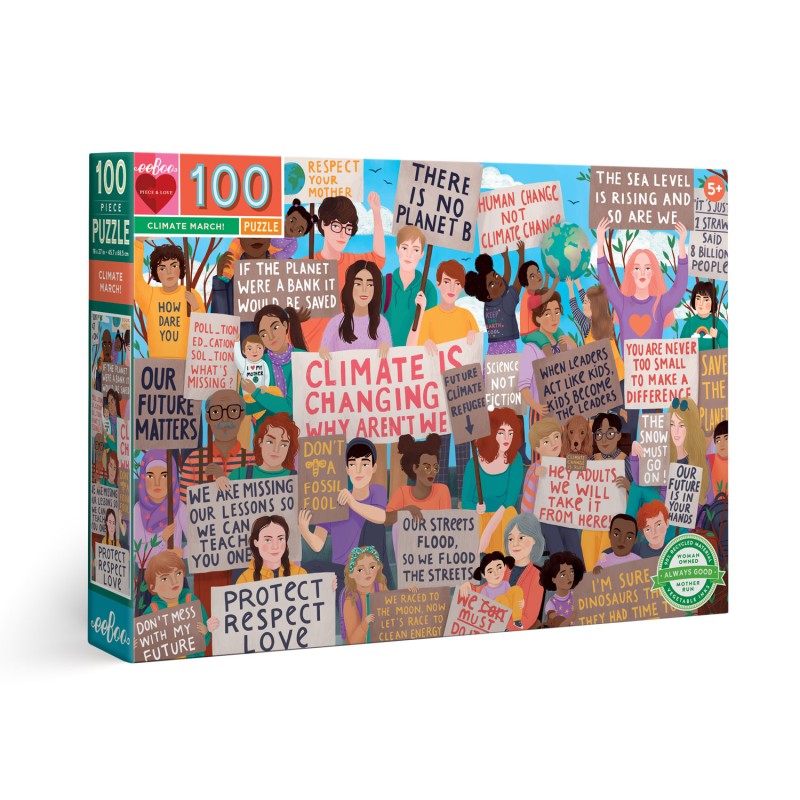 Puzzle 100 pices - Marche Pour Le Climat Pc