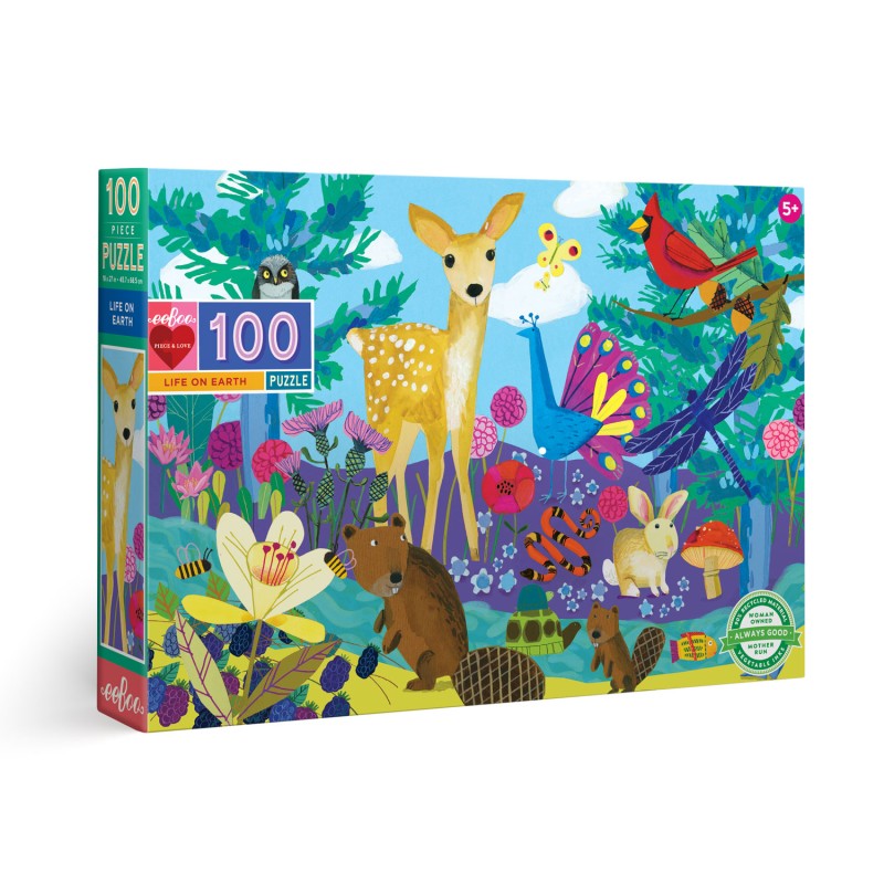 Puzzle 100 pices - La Vie Sur Terre