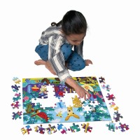 Puzzle 100 pices - La Vie Sur Terre