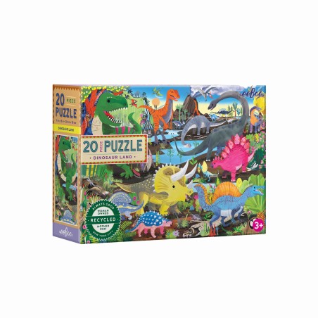 Puzzle 20 pices - Terre Des Dinosaures