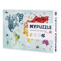 Puzzle 252 pices - Mypuzzle Monde