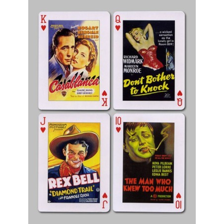 Cartes à jouer Classic Movie Posters