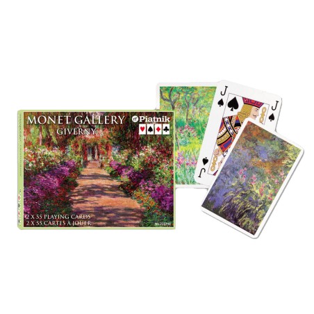 Monet - Giverny Coffret 2X55 Cartes