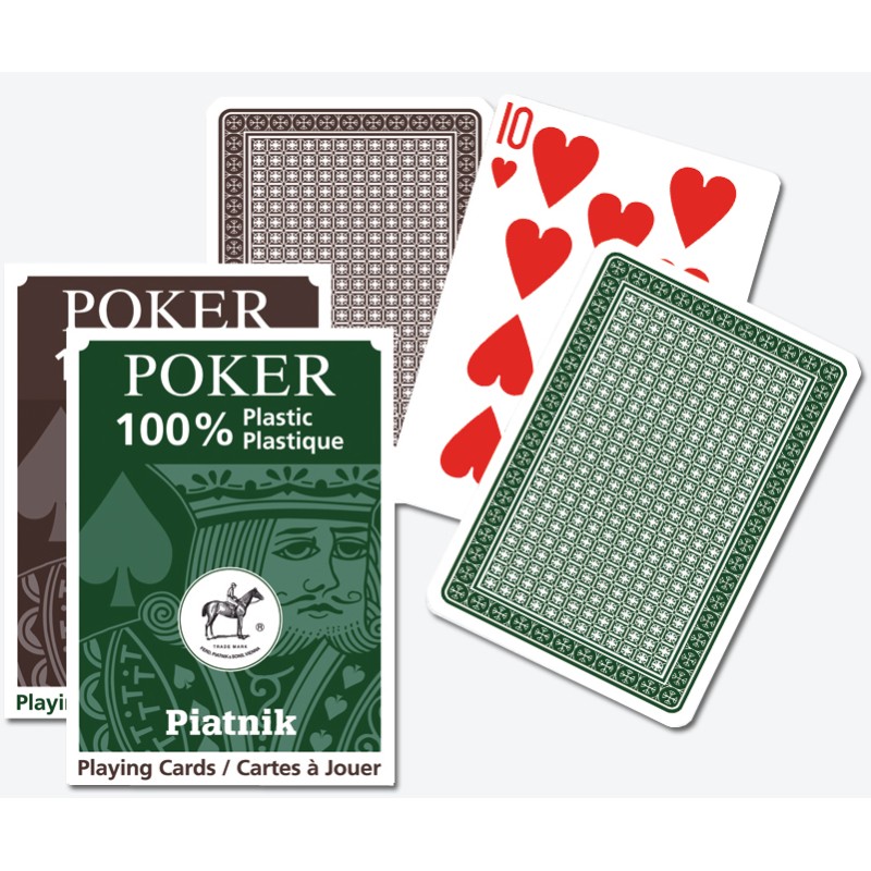 Plastic Poker Economy 55 Cartes