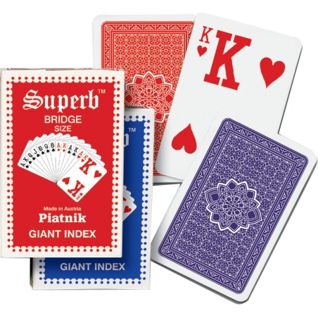 Superb  2 Index Geant 55 Cartes