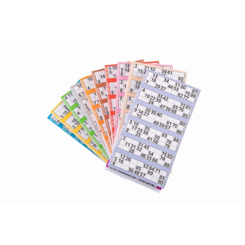 Bingo 1-90 Lot 10X600 Feuilles