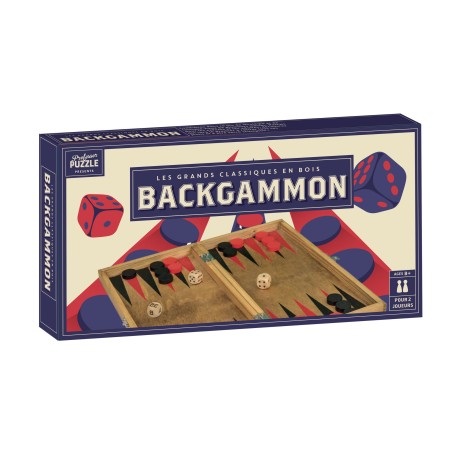 Backgammon Bois Vintage