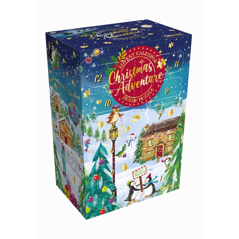 Puzzle Calendrier de l'Avent Guirlande