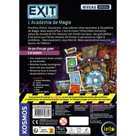 EXIT : L'Académie de Magie