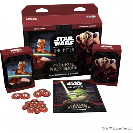 Star Wars Unlimited : Crépuscule de la République Kit 2J