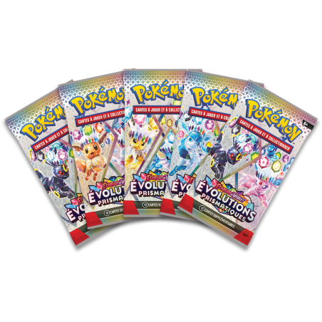 Coffret Pokemon Portofolio EV08.5 : Evolutions Prismatiques