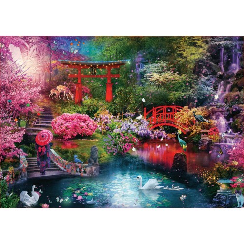 Puzzle 3000 pièces - Jardin...