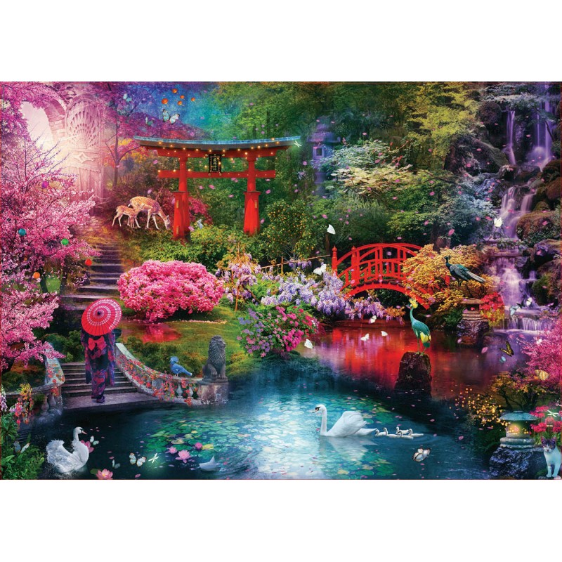 Puzzle 3000 pièces - Jardin Japonais