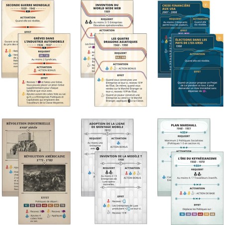 Hegemony - Extension Événements Historiques