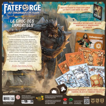 Fateforge - Extension Le Choc des Immortels