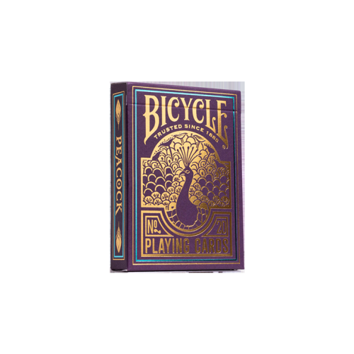 Cartes Bicycle Purple Peacock