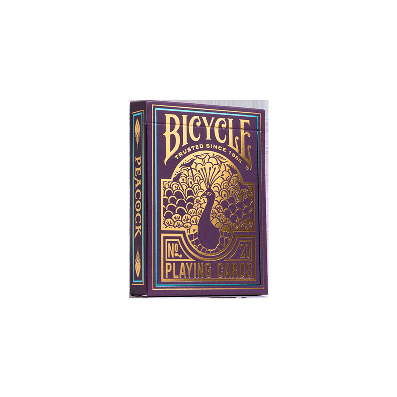 Cartes Bicycle Purple Peacock