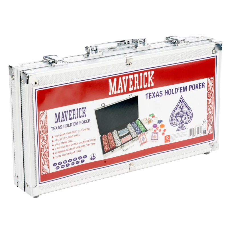 Mallette de Poker 300 Jetons Maverick 11,5g