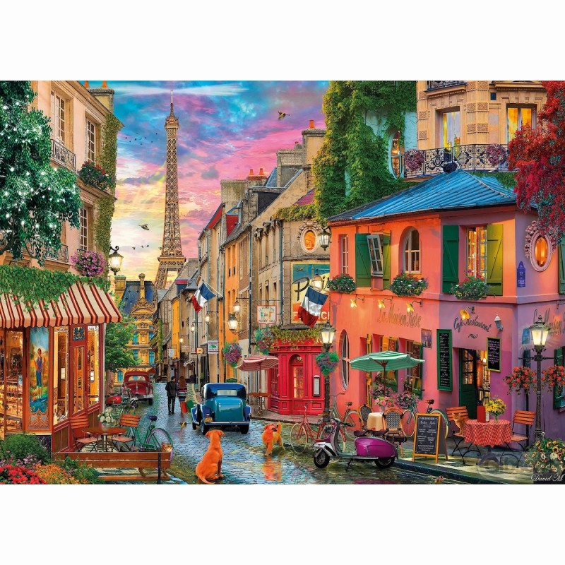 Puzzle 1000 pièces - Sunset Over Paris