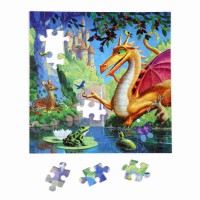 Puzzle 64 pièces - Dragon