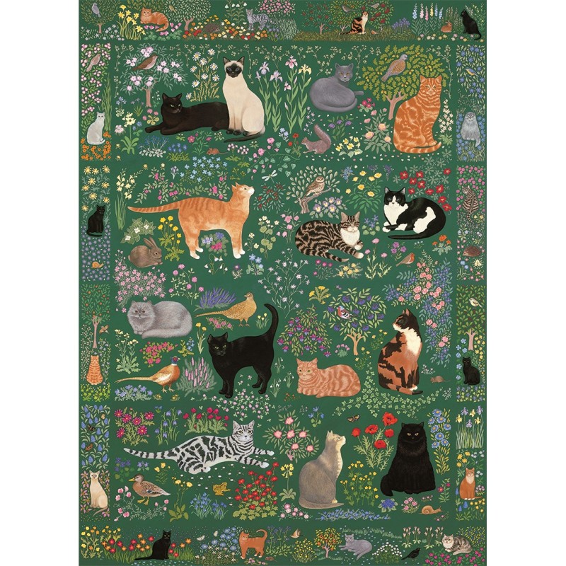 Puzzle 1000 pièces - Tapestry Garden