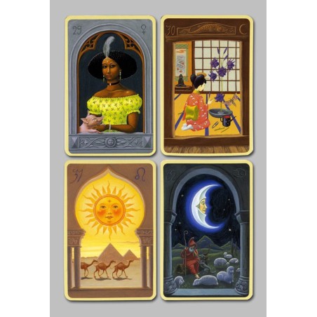 Les cartes mystiques de mlle Lenormand