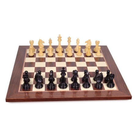 Jeu d'Echecs Meghdoot Black - Ensemble Complet