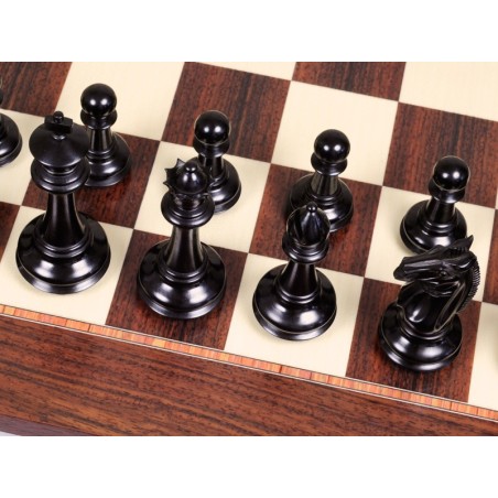 Jeu d'Echecs Meghdoot Black - Ensemble Complet