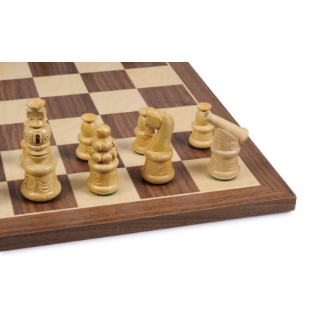 Jeu d'Echecs Canon Sheesham - Ensemble Complet