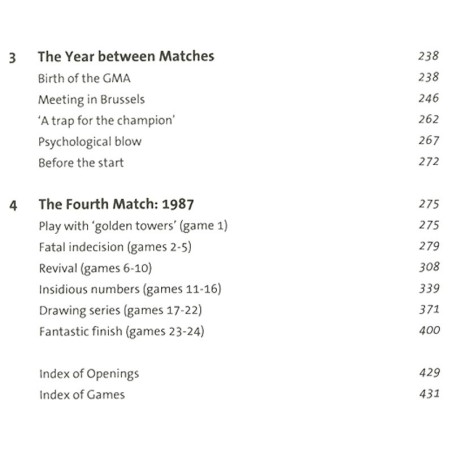 KASPAROV - Kasparov vs Karpov 1986-1987