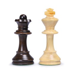 Pièces d'échecs Chavet plombées-feutrées n°5