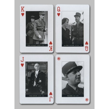 Cartes à jouer De Gaulle