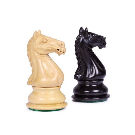 Pièces d'Echecs Chess Master Ebène - Taille 5.5