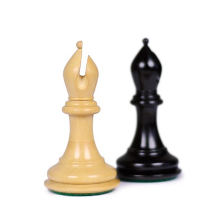 Pièces d'Echecs Chess Master Ebène - Taille 5.5