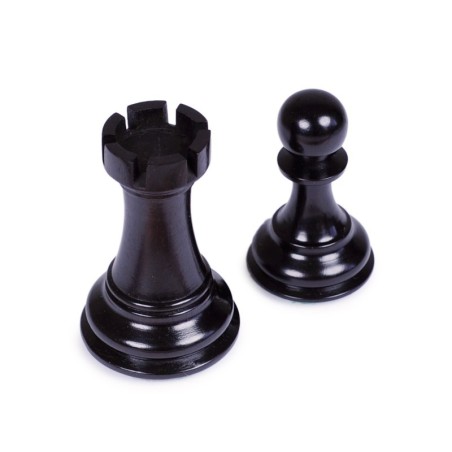 Pièces d'Echecs Chess Master Ebène - Taille 5.5