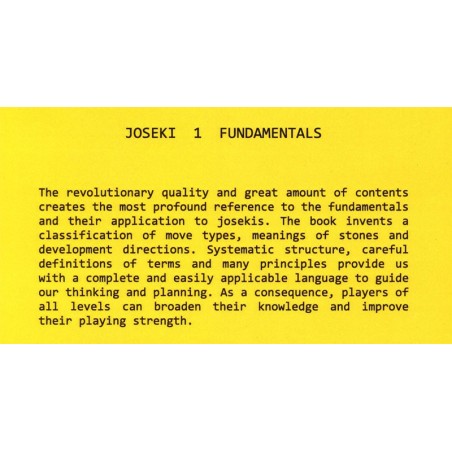 JASIEK - Joseki Fundamentals (volume 1)