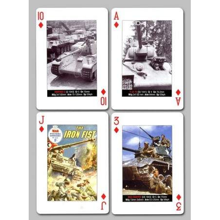 Cartes à jouer Tanks