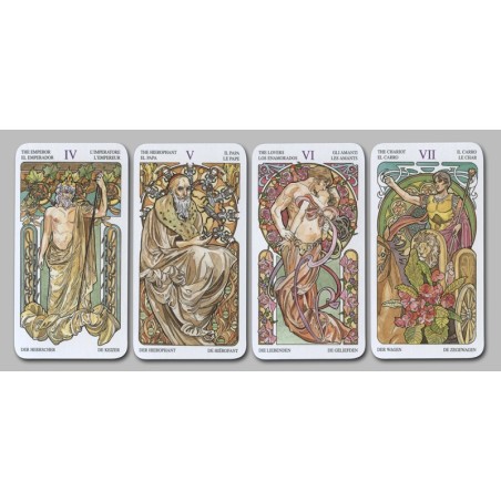 Mini tarot Art Nouveau