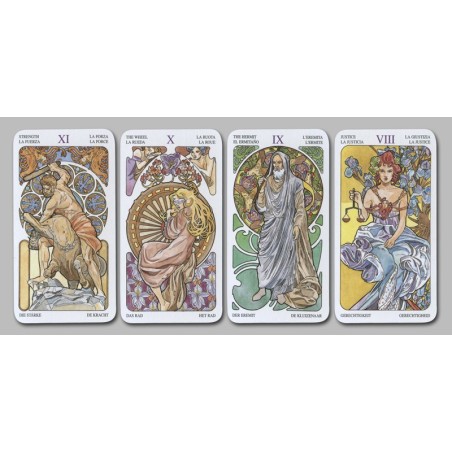 Mini tarot Art Nouveau