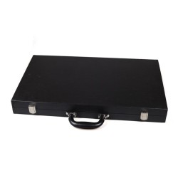 Backgammon Prestige Noir/Gris 46cm