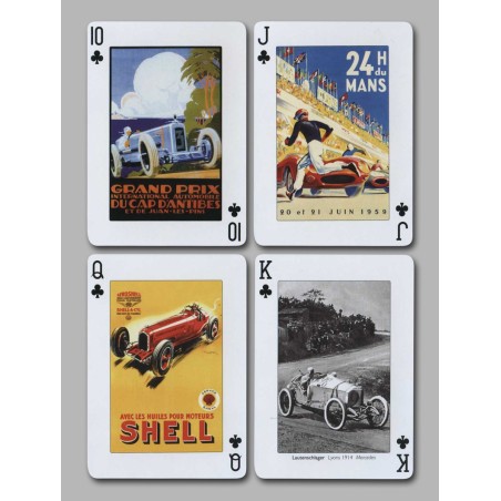 Cartes à jouer Motor Racing Legends