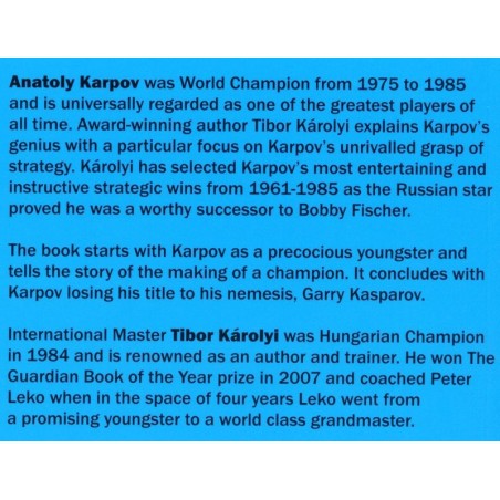 KAROLYI - Karpov's Strategic Wins vol. 1 (1961-1985)