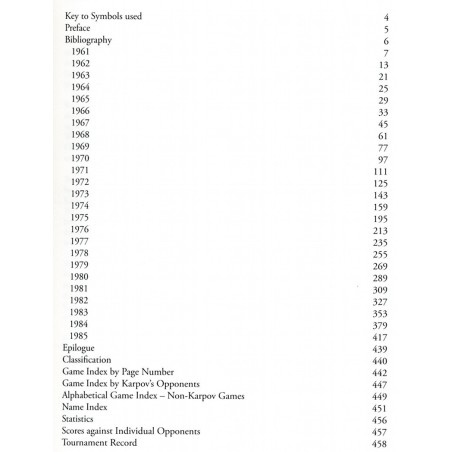 KAROLYI - Karpov's Strategic Wins vol. 1 (1961-1985)