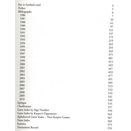 KAROLYI - Karpov's Strategic Wins vol. 2 (1986-2010) - Hard Cover